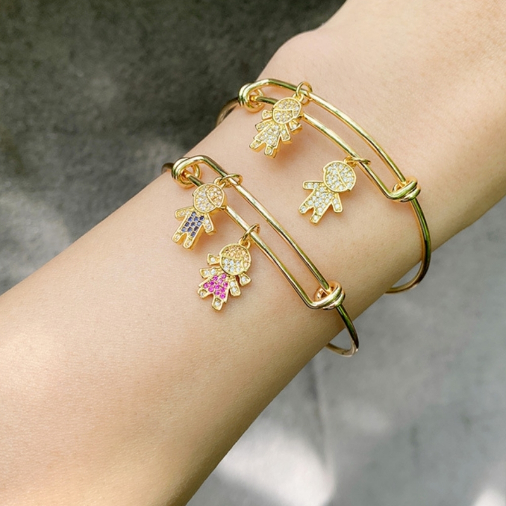 push-pull bracelet boy and girl telescopic bracele